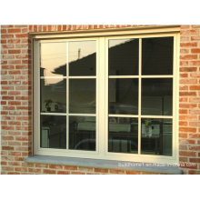 Polyester White Powder Coat French Aluminium Doors and Windows